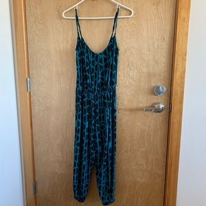 Fighting Eel/ Ava Sky Knee Length Jumpsuit